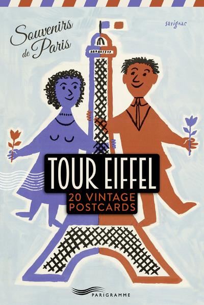 COLLECTIF - TOUR EIFFEL 20 VINTAGE POSTCARDS COLLECTIF - TOUR EIFFEL 20 VINTAGE POSTCARDS